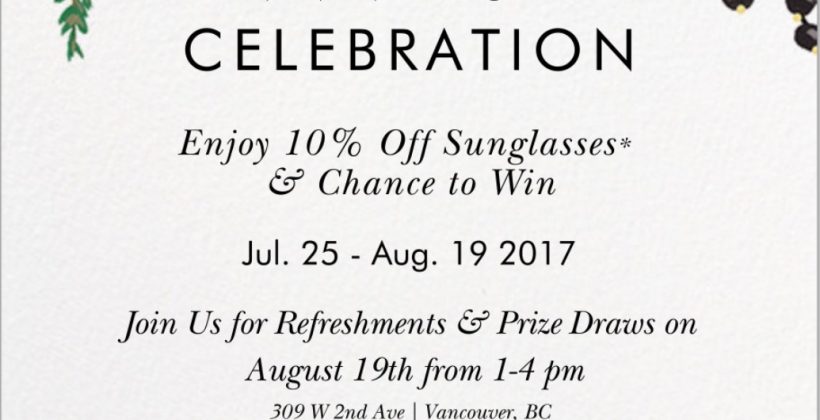Join Us For Our One Year Anniversary Celebration Join Us For Our One Year Anniversary Celebration