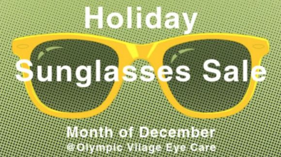 Sunglasses Sale and December Hours